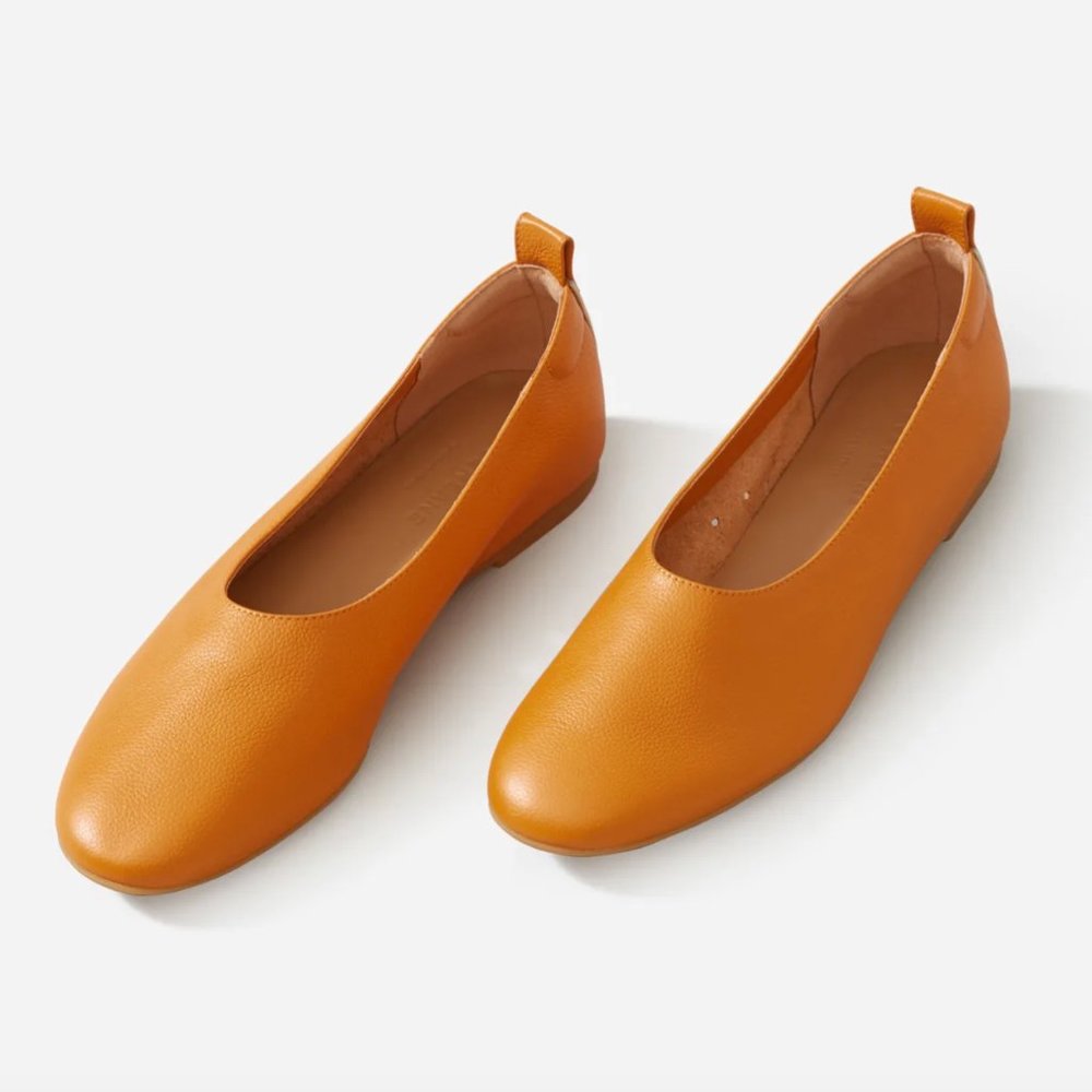 Everlane Day Glove in Sold Out Harvest Orange
